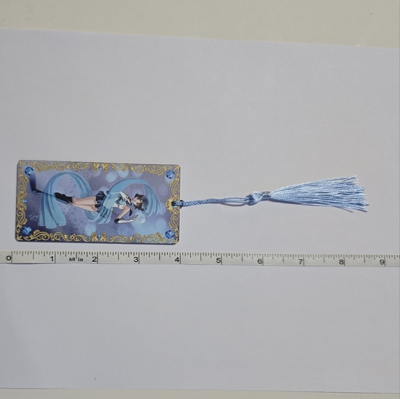 🫧 Sailor Mercury Plastic Bookmark - Picture 7 of 7